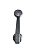 Par Manivela Vidro Plastica Original Fiat 147 4403063 - Imagem 4