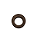Bucha Bronze Grafitada Volante Motor Jeep Rural Pick-up F75 Aero willys /71 6 cilindros 16x27x11mm - Imagem 3
