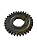 Engrenagem Inferior 3a Fixa Toyota Bandeirantes/81 3342398001 - Imagem 2