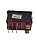 Botão Interruptor Alerta Emergencia Ford Cargo F100 F350 F1000 F4000 86/ M Carto V3F613200 - Imagem 4