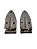 Par Dobradica Capo Toyota Bandeirantes 80/94 5341098002 Nova de Época - Imagem 2