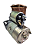 Motor de Partida Impulsor Arranque Original Bosch Kombi Fusca 1300 1500 1600 até 93 Brasília Gol Saveiro 82/ Variant - Imagem 2