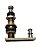 Pivô Limpador Parabrisa Esquerdo MB 1513 1515 2015 Com 3 Limpadores Granero 130E Dyna 3056 MB0008205446 - Imagem 2