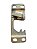Batente Porta Lado Direito Pick up Veraneio 65/89 Caminhões 65/85 Original GM 3865424 Universal 40154 Nova de Época - Imagem 3