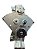 Par Maquina Vidro Mecanica Porta Lado Direito Esquerdo Caminhões Pick-up Veraneio Até /85 GM 7320091 7320092 Micro Metal - Imagem 6