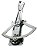 Par Maquina Vidro Mecanica Dianteira Lado Direito Esquerdo Vectra 97 até 2006 GM 93237169 93237170 Original Micro Metal - Imagem 9