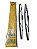 Palheta Braço Limpador Parabrisa Dianteiro 16" 400mm GM VW Asia Motors Mazda Peugeot Toyota Gmc Kia Volvo Dyna 054 - Imagem 1