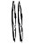 Palheta Braço Limpador Parabrisa Dianteiro 16" 400mm GM VW Asia Motors Mazda Peugeot Toyota Gmc Kia Volvo Dyna 054 - Imagem 2