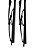 Palheta Braço Limpador Parabrisa Dianterio 2 x 20"/502mm Alfa Romeu Bmw Daewoo Dodge Fiat Ford Gm Hyundai MB VW Dyna 178 - Imagem 5