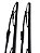 Palheta Braço Limpador Parabrisa Dianterio 2 x 20"/502mm Alfa Romeu Bmw Daewoo Dodge Fiat Ford Gm Hyundai MB VW Dyna 178 - Imagem 4