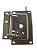 Fechadura Inferior Capo Caminhões GM 79 até 81 GM 9302553 Universal 40180 Novo de Época - Imagem 3