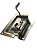 Fechadura Inferior Capo Caminhões GM 79 até 81 GM 9302553 Universal 40180 Novo de Época - Imagem 2