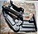 Dobradica Capo Lado Direito Preta Com Mola Pick-up C10 D10 Caminhões C60 D60 Até /85 GM 7362032 Universal 40394 - Imagem 1