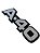 Emblema Lateral Paralama A40 Original GM 94629978 94629980 com Detalhe na Pintura - Imagem 3