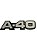 Emblema Lareral Paralama A40 Original GM 94629978 94629980 - Imagem 2