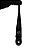 Braço Haste Limpador Parabrisa DIanteiro VW Brasilia 75 a 77 VW 1029554073 Cor Preta Original Dyna 2036 Novo de Época - Imagem 4