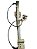 Maquina Vidro Mecanica Pino Baixo Lado Esquerdo Gol Voyage Parati Saveiro /88 2 Portas Marca Zinni Guell VW 3058375012 - Imagem 2