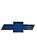 Emblema Gravata Chevrolet Azul Grade Opala 75 até 79 Original GM 7333268 7333269 Novo de Época - Imagem 2