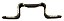 Batente do Fecho do Capô VW Fusca 1300 Universal 21718 VW 111827513A - Imagem 3