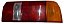 Lanterna Traseira Lado Direito Ford Verona 90 a 92 Tricolor Original Arteb 0460116 JCV 203812 - Imagem 6