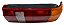Lanterna Traseira Lado Direito Ford Verona 90 a 92 Tricolor Original Arteb 0460116 JCV 203812 - Imagem 5