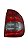 Lanterna Traseira Lado Direito GM Classic 2003 a 2010 Corsa Sedan 2000 a 2002 Bicolor Original M CARTO - Imagem 1
