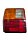 Lanterna Traseira Lado Esquerdo Fiat Uno 84 a 2003 Tricolor Completa Original Fiat Marca M CARTO 5998406 Novo de Época - Imagem 1
