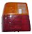 Lente Lanterna Traseira Lado Esquerdo Fiat Uno 84 a 2004 Tricolor Original Fiat 5971539 - Imagem 1