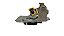 Fechadura Direita Tampa Traseira VW Saveiro G2 G3 G4 1998 a 2010 Original VW 376827246A - Imagem 6