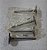 Jogo Valvula Admissao 4 pc GM Monza Kadett Ipanema 2.0 S10 Blazer 2.2 Marca Metal Leve Mahle VA0140041 STD - Imagem 2