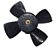 Ventoinha VW Gol Saveiro Apollo Santana Passat Ford Verona Royale Versailles Original VW ZBA959455C Bosch 9130081035 - Imagem 1