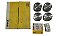 Kit Jogo Pistao Aneis VW EA111 1.0 8V Flex Marca Metal Leve Mahle PA9293 Spa STD Diâmetro 67,11 - Imagem 1
