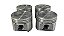 Kit Jogo Pistao Aneis VW EA111 1.0 8V Flex Marca Metal Leve Mahle PA9293 Spa STD Diâmetro 67,11 - Imagem 4