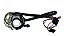 Chave de Seta Direcional com Buzina e Pisca Alerta Ford Corcel e Belina II 78 a 80 Marca Ospina 042033 Ford BD8M13335A - Imagem 2