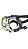 Chave de Seta Direcional com Buzina e Pisca Alerta Ford Corcel e Belina II 78 a 80 Marca Ospina 042033 Ford BD8M13335A - Imagem 3