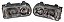 Par Farol Principal Dianteiro Foco Duplo Volkswagen Gol GTI Parati Saveiro G2 de 95 a 99 Original Cibié 6001942 6001952 - Imagem 2