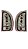 Par de Lanterna Traseira Tricolor Corsa Hatch 1995 a 1999 Original Arteb 5460017 5460018 - Imagem 2