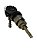 Cilindro de Ignição Com Chave Pino Longo VW Gol Voyage 82 a 87 Passat após 77 Original Morcego VW ZBC905855 - Imagem 3