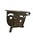 Fechadura Interna Porta Lado Direito Uno Prêmio 2 Portas 1984 a 2013 Original Valeo Fiat 7516181 Novo de Época - Imagem 2