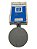 Portinhola Tanque Combustível Corsa Hatch 2 Portas 1994 a 2002 Original GM 93247860 Novo de Época - Imagem 1