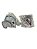 Kit Reparo Chicote Elétrico Freemont 2012 Em Diante Original Fiat 7089387 7089268 11105582 Nova de Época - Imagem 2