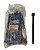 Kit 10 Parafusos Do Cabeçote Courier Fiesta Focus Ka 1996 a 2014 Original Ford XS6E6065A1D Novo de Época - Imagem 1