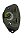 Relógio indicador marcador pressão do óleo 12V MB Mercedes 608 1113 1313 Original VDO 78062104 Novo de Época - Imagem 4
