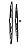 Par De Palheta Limpador De Parabrisa 21 (530mm) 19 (478mm) VW Fiat Audi Honda Toyota Nissan Mitsubishi Original Dyna 54S - Imagem 2