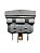 Botão Interruptor Vidro Elétrico Simples Gol Parati 1999 a 2006 Original VW 377959855B Logo VW Raspado - Imagem 2