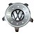 Par de Calota Central Miolo para Roda Esportiva do VW Golf 2008 C/ Botton 30120/2 C/Detalhe - Imagem 2