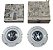 Par Calota Central Miolo VW Gol de 1994 a 2002 Parati de 1996 a 2002 e Saveiro de 1994 a 2006 Original VW 377601149JM77 - Imagem 1