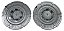 Par Calota Central Miolo VW Gol de 1994 a 2002 Parati de 1996 a 2002 e Saveiro de 1994 a 2006 Original VW 377601149JM77 - Imagem 3