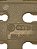 Kit de 4 Grampo Fixador Friso Lateral VW Gol Parati Saveiro Voyage Santana Quantum Versailles Original VW 3058535851 - Imagem 5