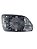 Lente Retrovisor LE Volkswagen Golf Polo 08 a 12 Original VW 20N5507 Novo de Época - Imagem 3